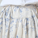 45R Linen Campanula Easy Gathered Skirt