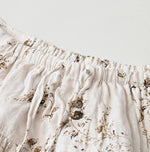 45R Linen Campanula Easy Gathered Skirt