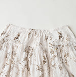 45R Linen Campanula Easy Gathered Skirt