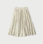 45R Gauze Polka Dot Wrap Skirt