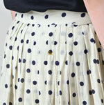 45R Gauze Polka Dot Wrap Skirt