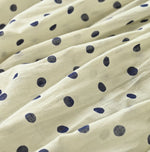 45R Gauze Polka Dot Wrap Skirt