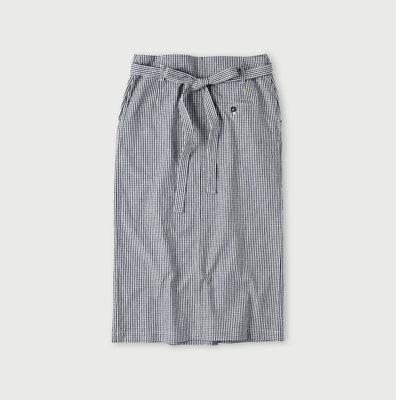 45R Indigo Cook Serge Wrap Skirt