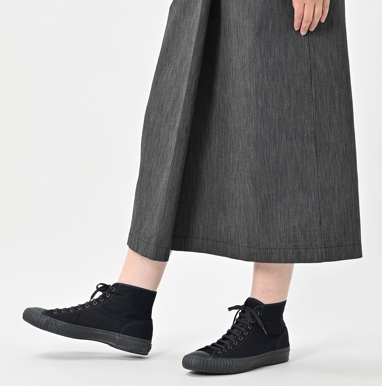 45R Indigo Cook Serge Wrap Skirt