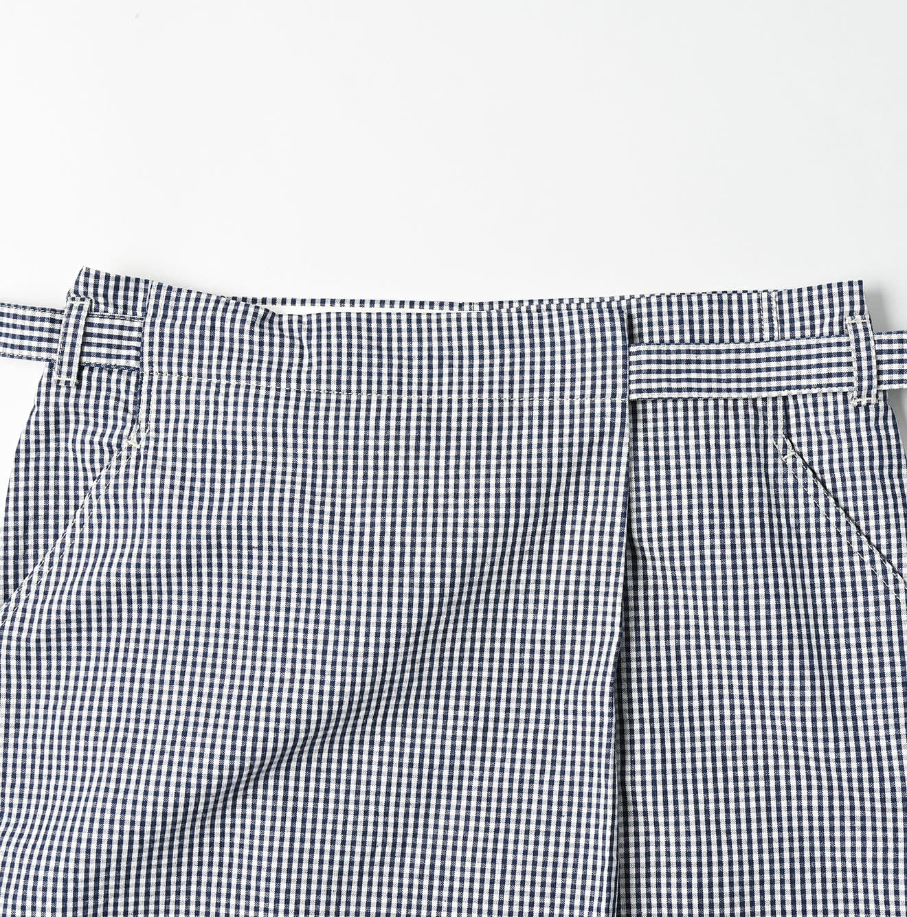 45R Indigo Cook Serge Wrap Skirt