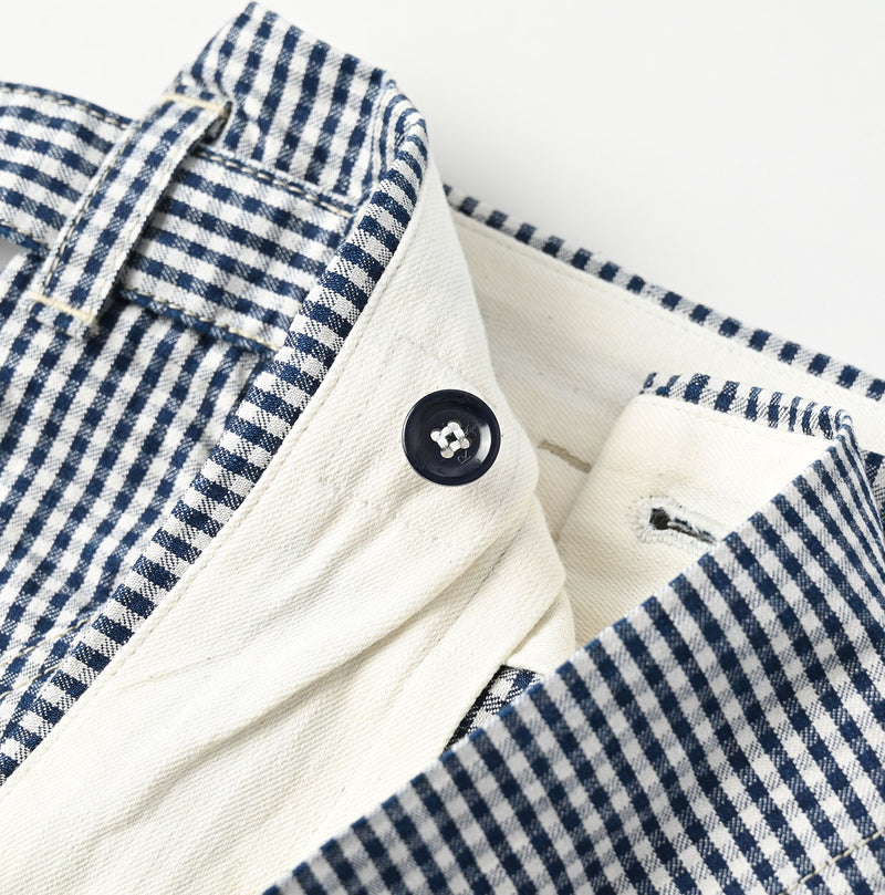 45R Indigo Cook Serge Wrap Skirt - Image 16