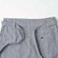 45R Indigo Cook Serge Wrap Skirt