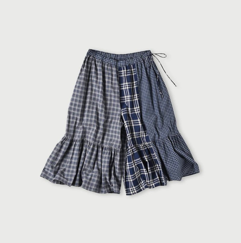 45R Aikaze Khadi Mix Trumpet Culottes