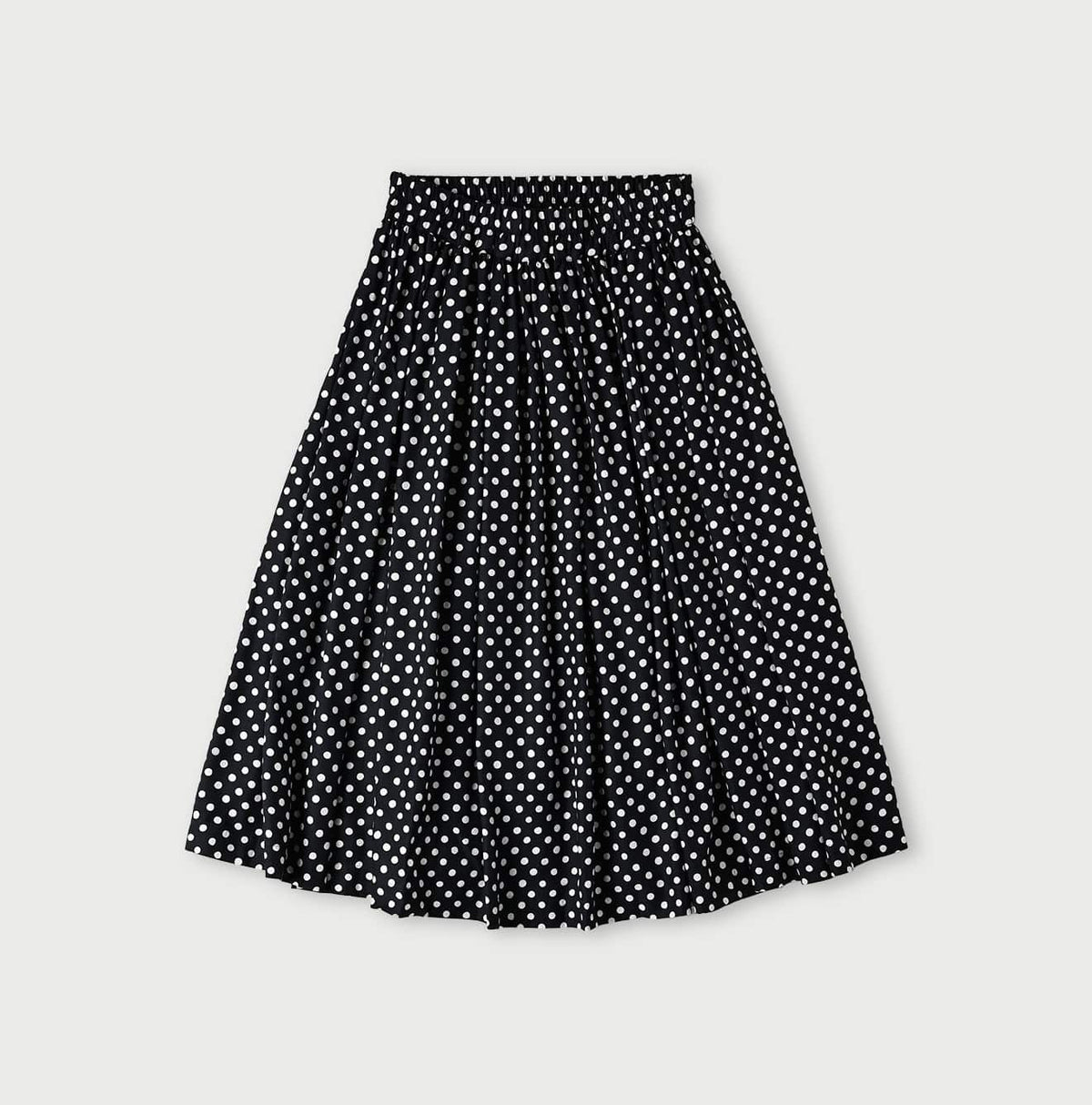 45R Cupro Cotton Dot Skirt