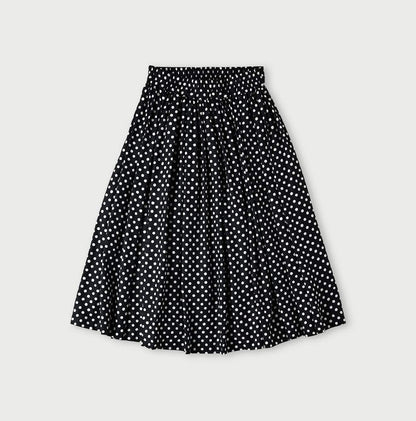 45R Cupro Cotton Dot Skirt