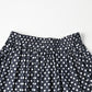 45R Cupro Cotton Dot Skirt