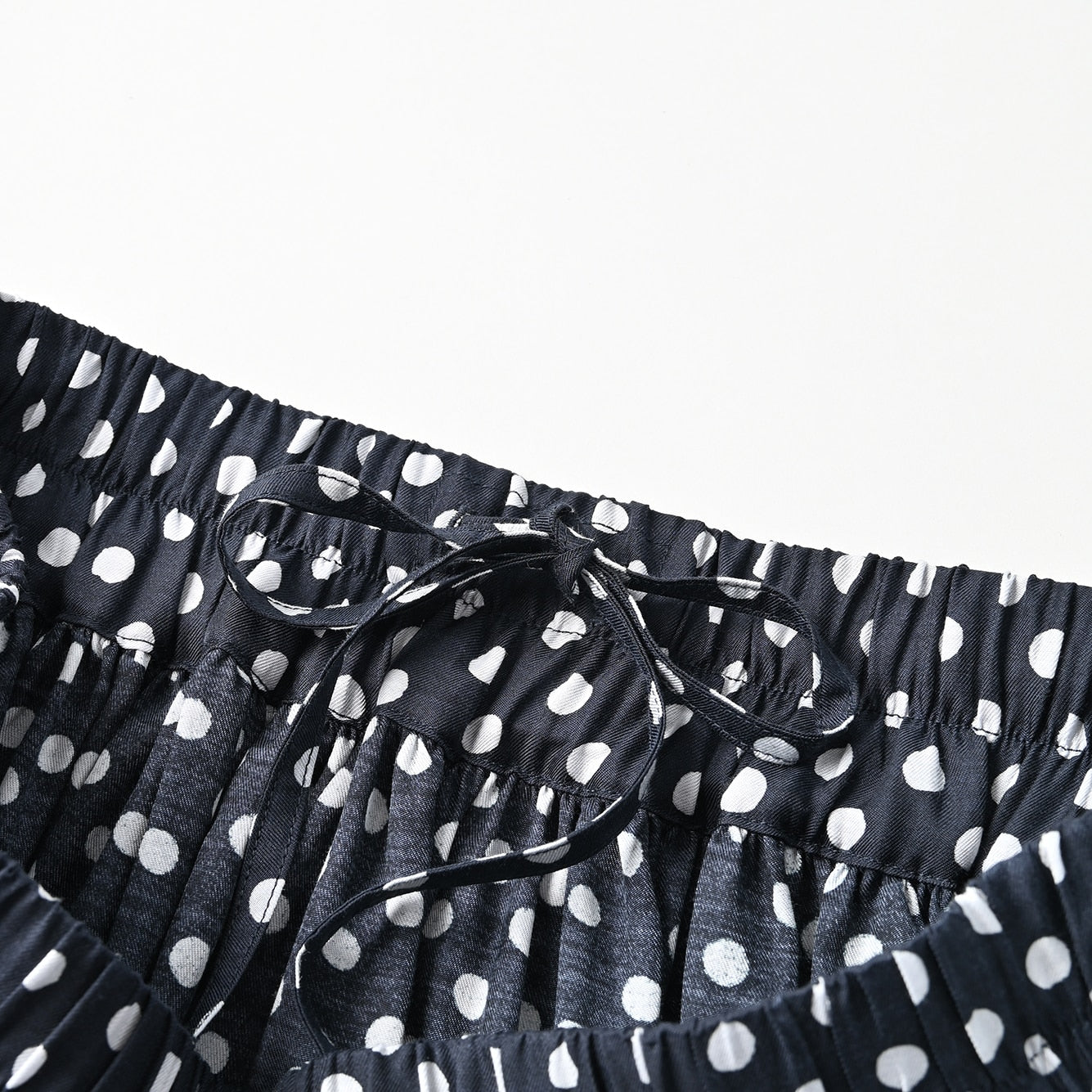 45R Cupro Cotton Dot Skirt