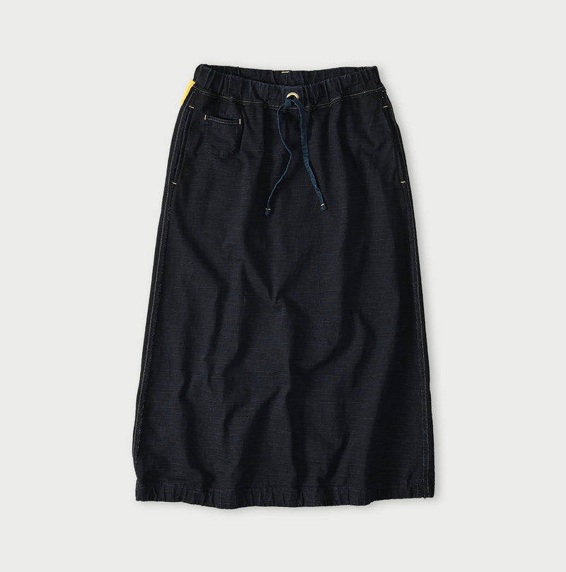Indigo Dekoboko Tenjiku Skirt - Image 1