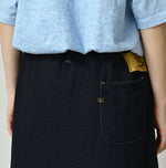 Indigo Dekoboko Tenjiku Skirt