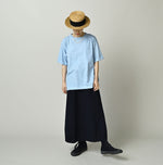 Indigo Dekoboko Tenjiku Skirt