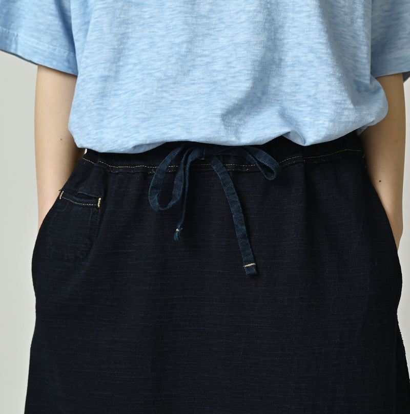 Indigo Dekoboko Tenjiku Skirt - Image 6