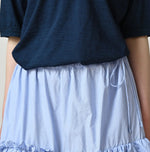 45R Broadcloth Mix Tiered Skirt