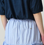 45R Broadcloth Mix Tiered Skirt