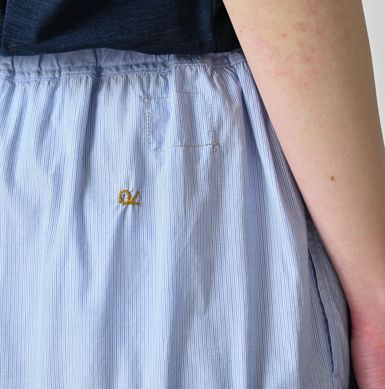 45R Broadcloth Mix Tiered Skirt - Image 11