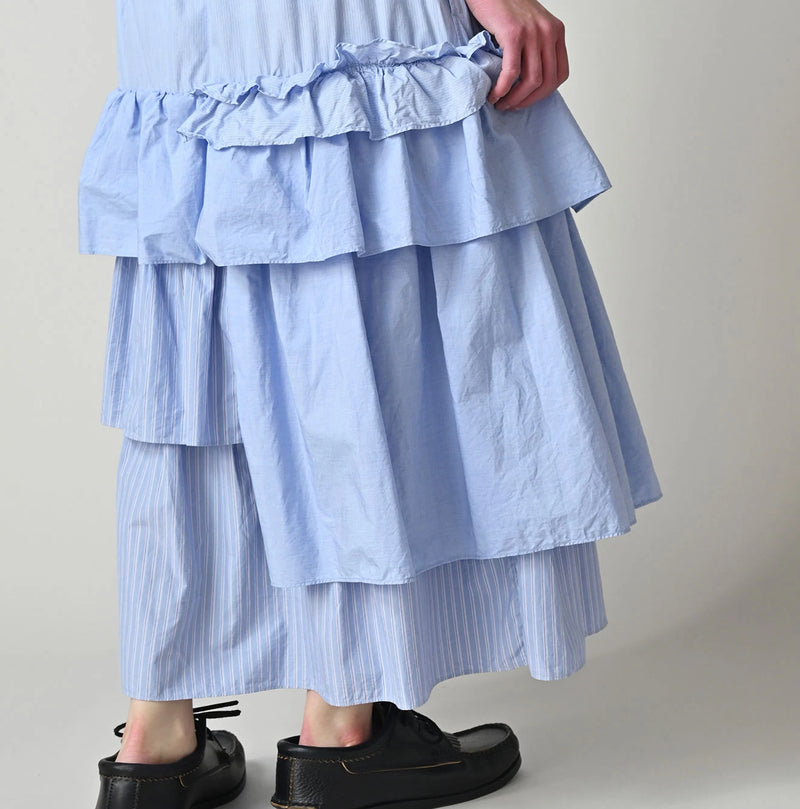 45R Broadcloth Mix Tiered Skirt - Image 12
