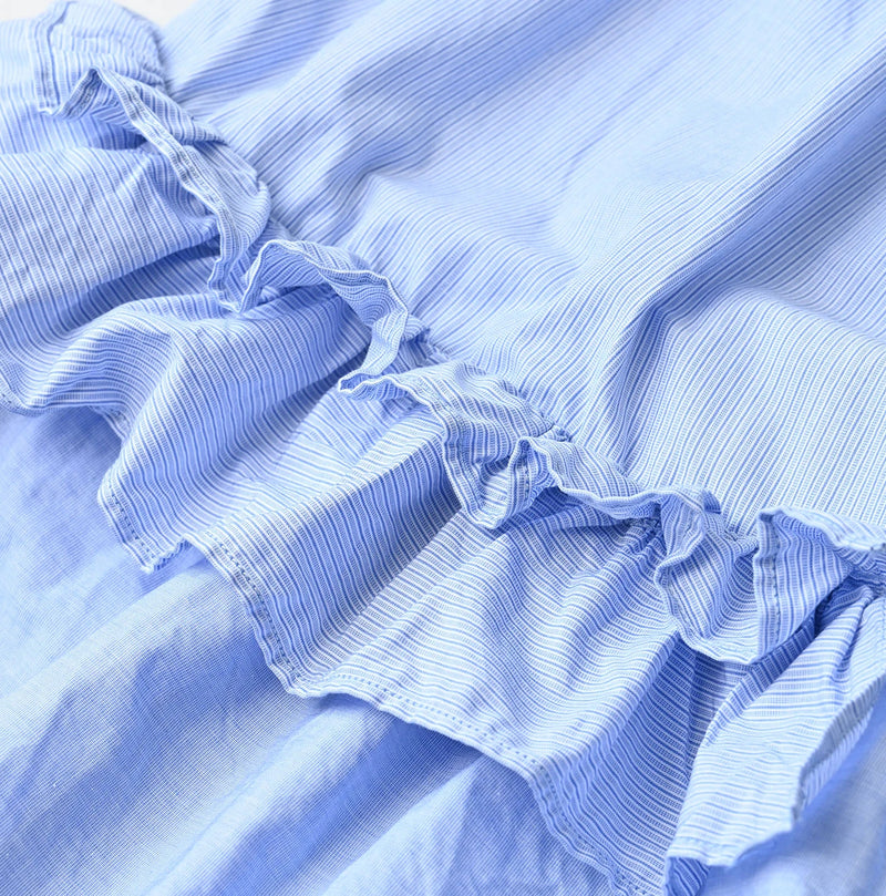 45R Broadcloth Mix Tiered Skirt - Image 16
