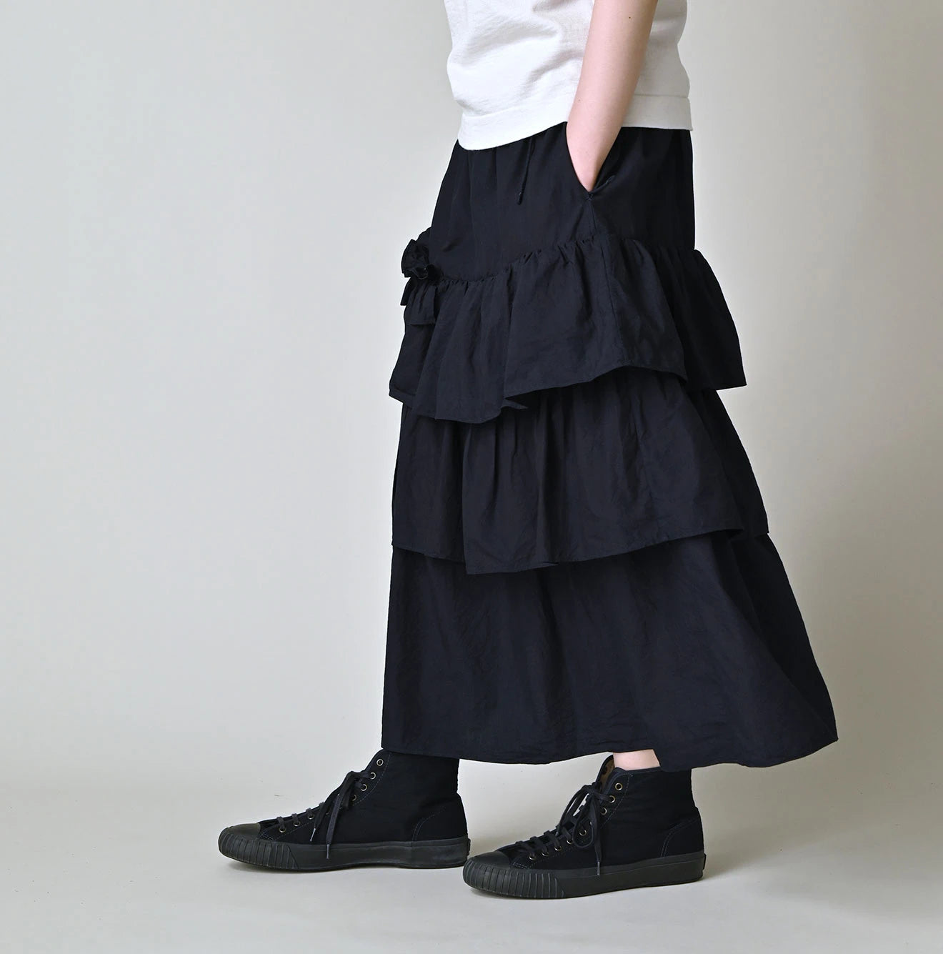45R Batiste Tiered Skirt - Image 4