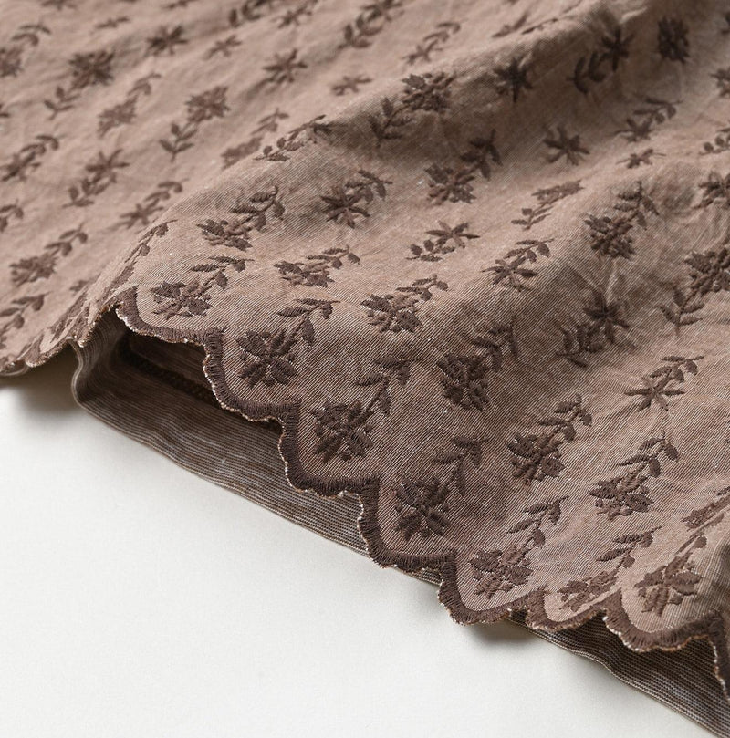 Hakeme Cutwork x Tenjiku M-cami Dress - 45R by 45rpm studio