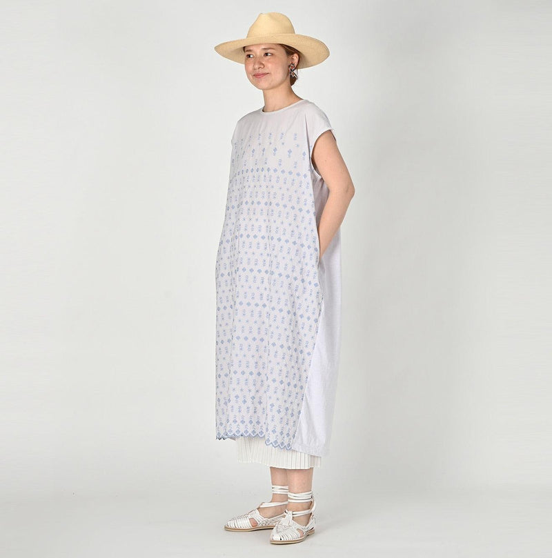 Hakeme Cutwork x Tenjiku M-cami Dress - 45R by 45rpm studio