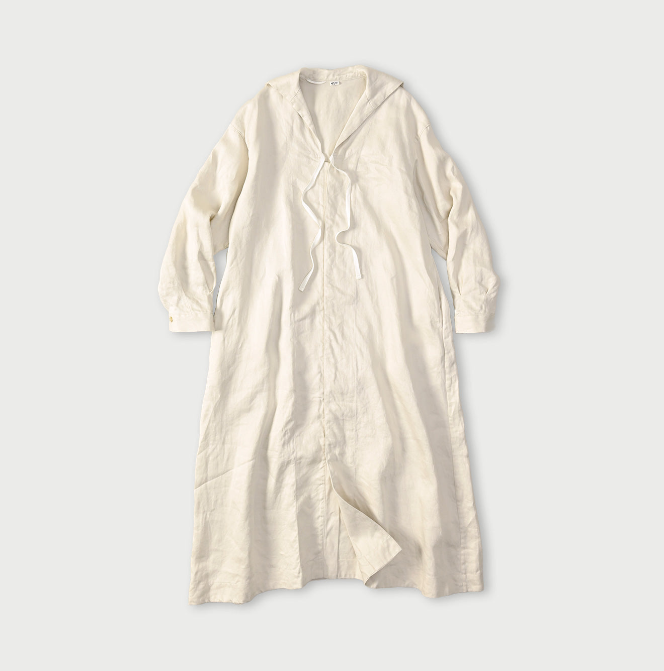 Linen Sateen Sailor Dress - Image 1