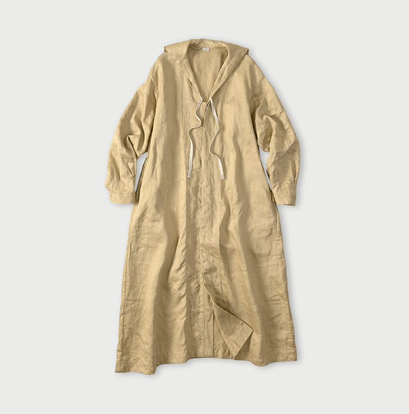 Linen Sateen Sailor Dress - Image 2