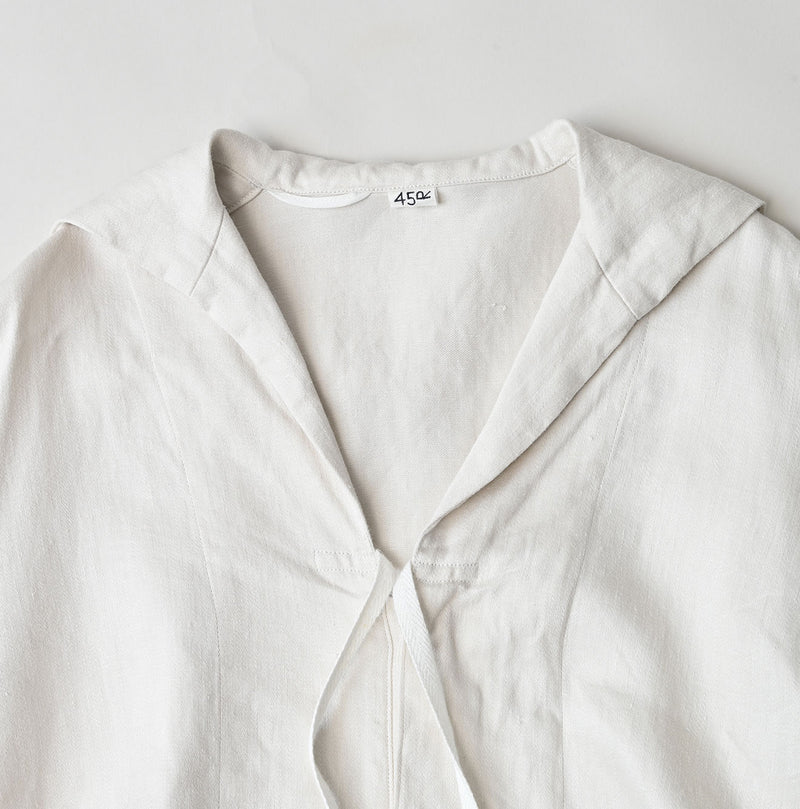 Linen Sateen Sailor Dress - Image 14