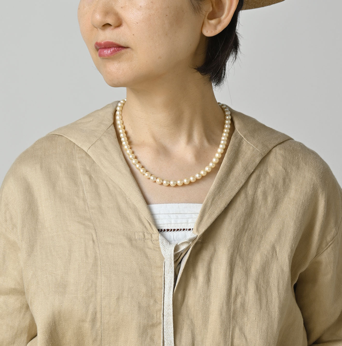 Linen Sateen Sailor Dress - Image 7