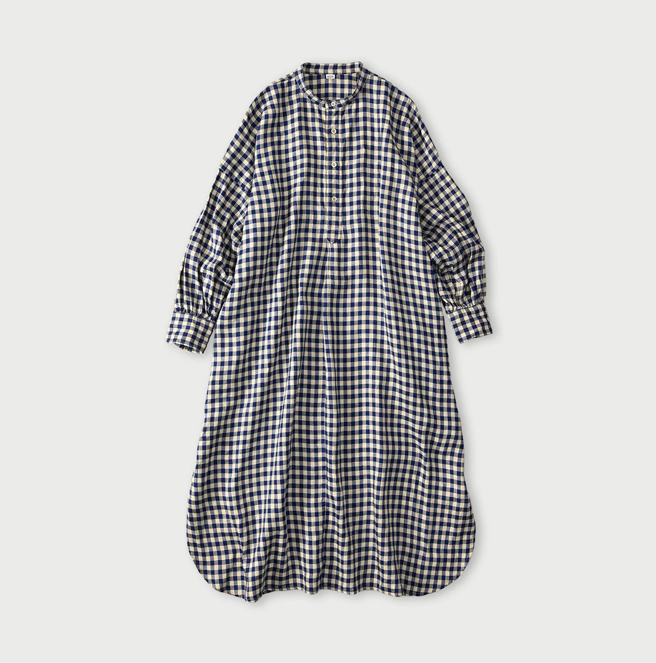 45R Linen Oxford Big Shirt Dress - Image 1