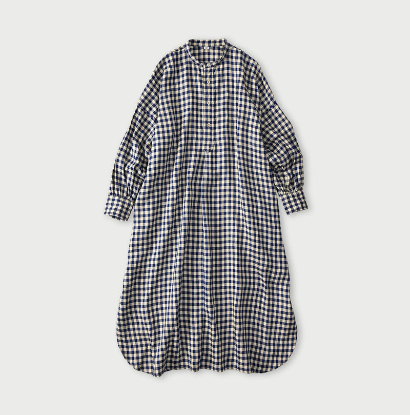 45R Linen Oxford Big Shirt Dress - Image 1