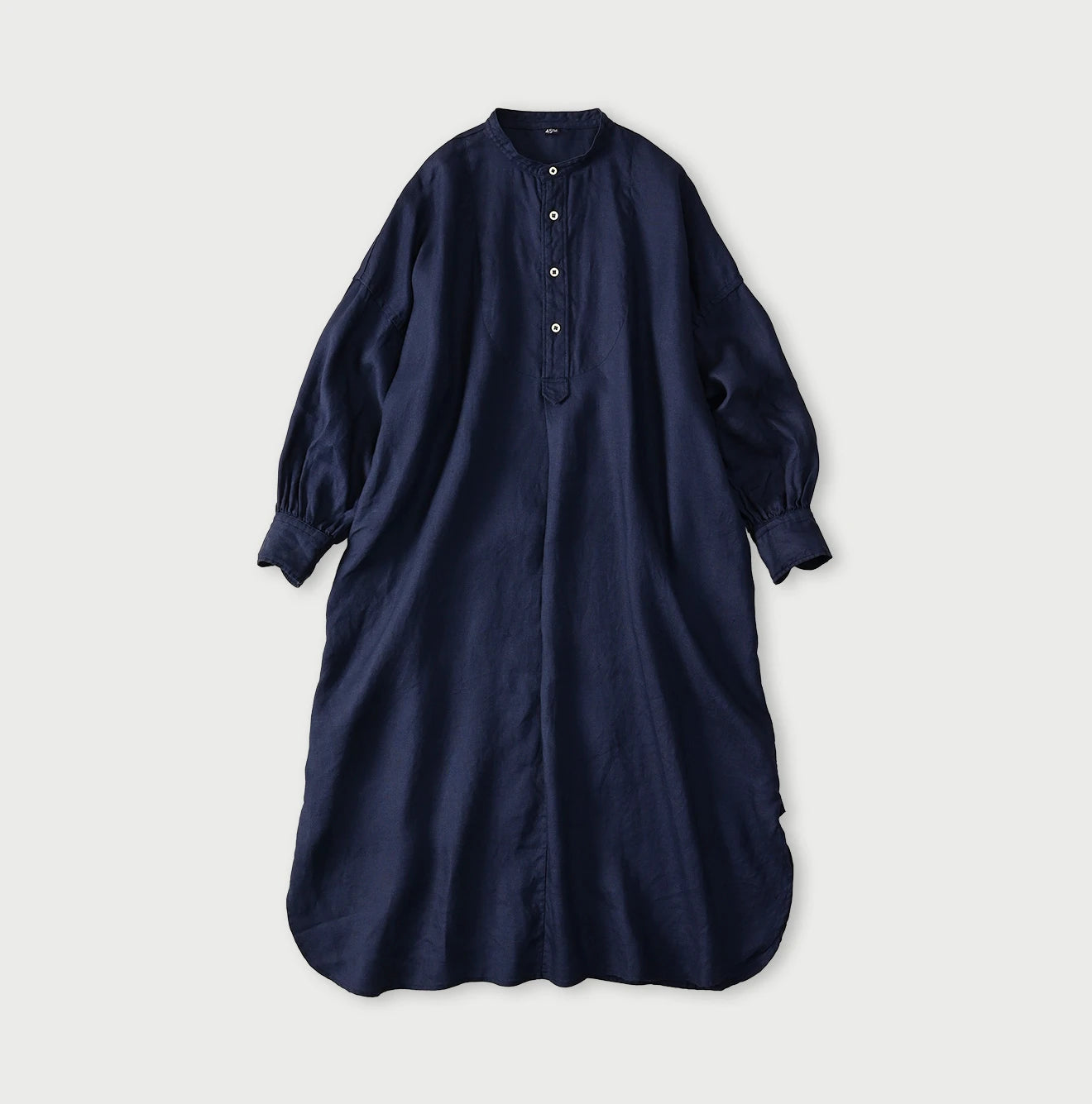 45R Linen Oxford Big Shirt Dress - Image 3