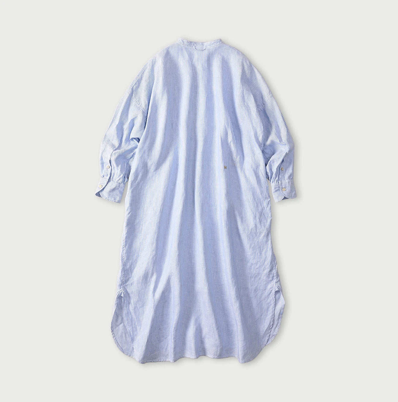 45R Linen Oxford Big Shirt Dress - Image 12