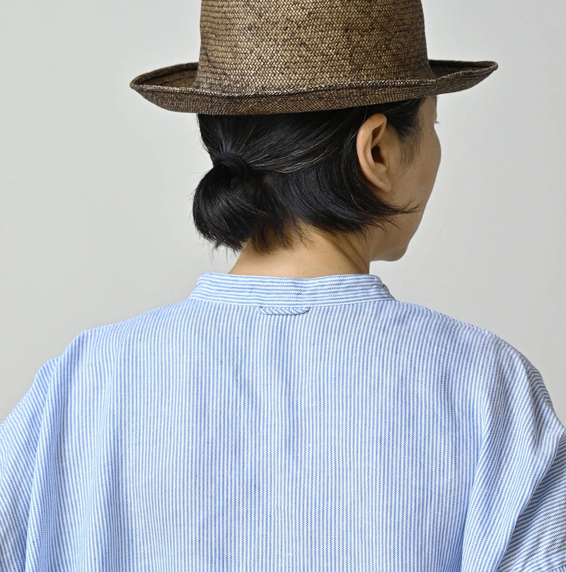 45R Linen Oxford Big Shirt Dress - Image 10