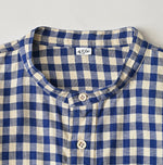 45R Linen Oxford Big Shirt Dress