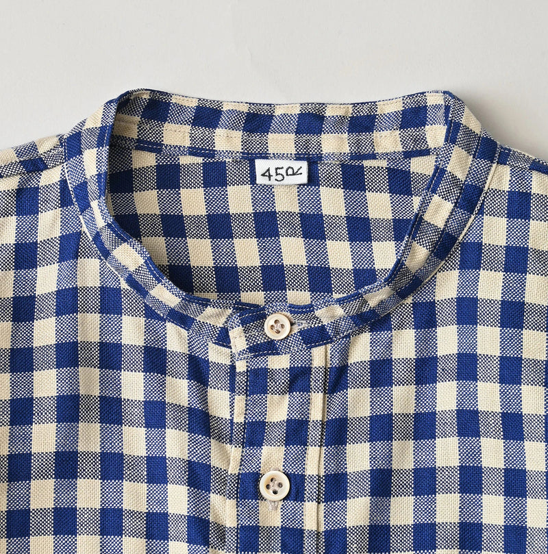 45R Linen Oxford Big Shirt Dress - Image 13