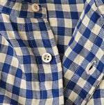 45R Linen Oxford Big Shirt Dress