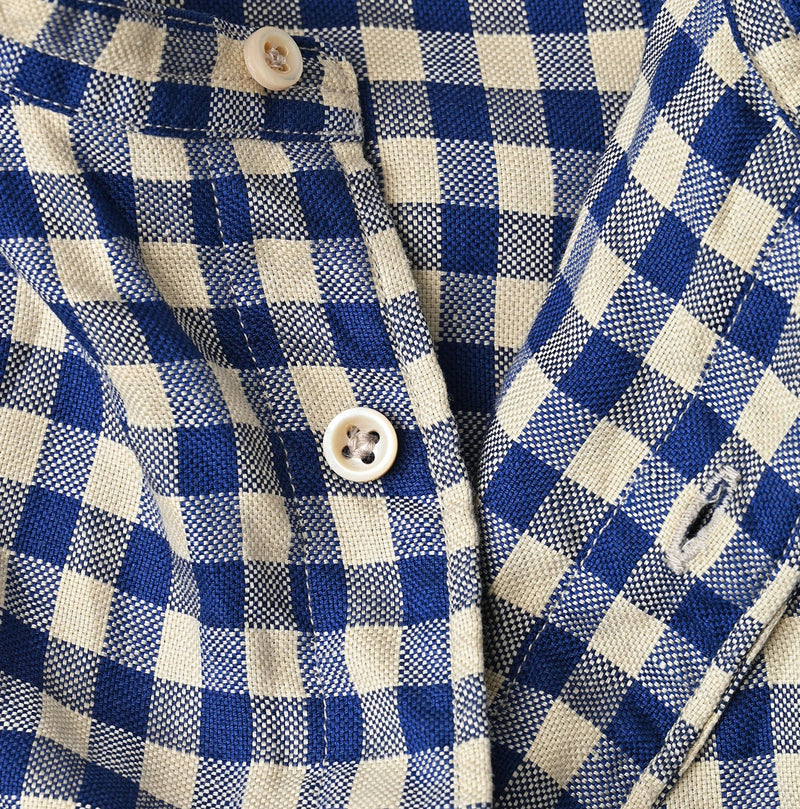 45R Linen Oxford Big Shirt Dress - Image 14