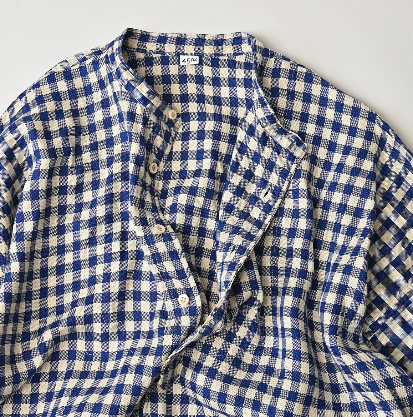 45R Linen Oxford Big Shirt Dress - Image 15