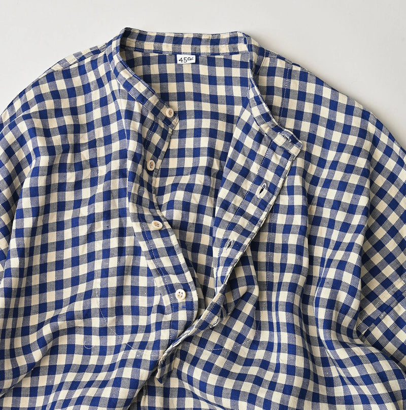45R Linen Oxford Big Shirt Dress - Image 15