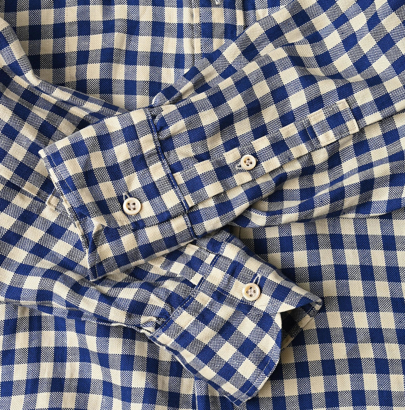 45R Linen Oxford Big Shirt Dress - Image 17