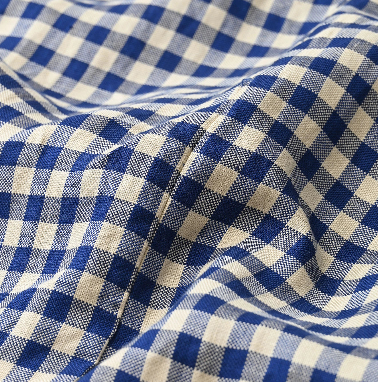 45R Linen Oxford Big Shirt Dress