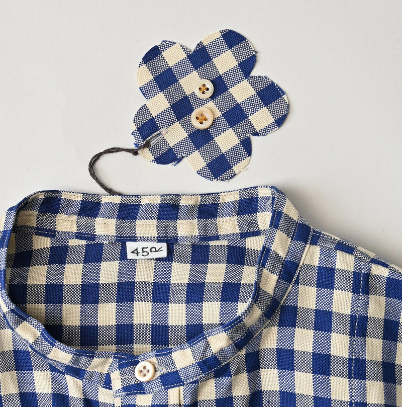 45R Linen Oxford Big Shirt Dress - Image 19