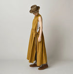 45R Broadcloth Madras Wrap Dress