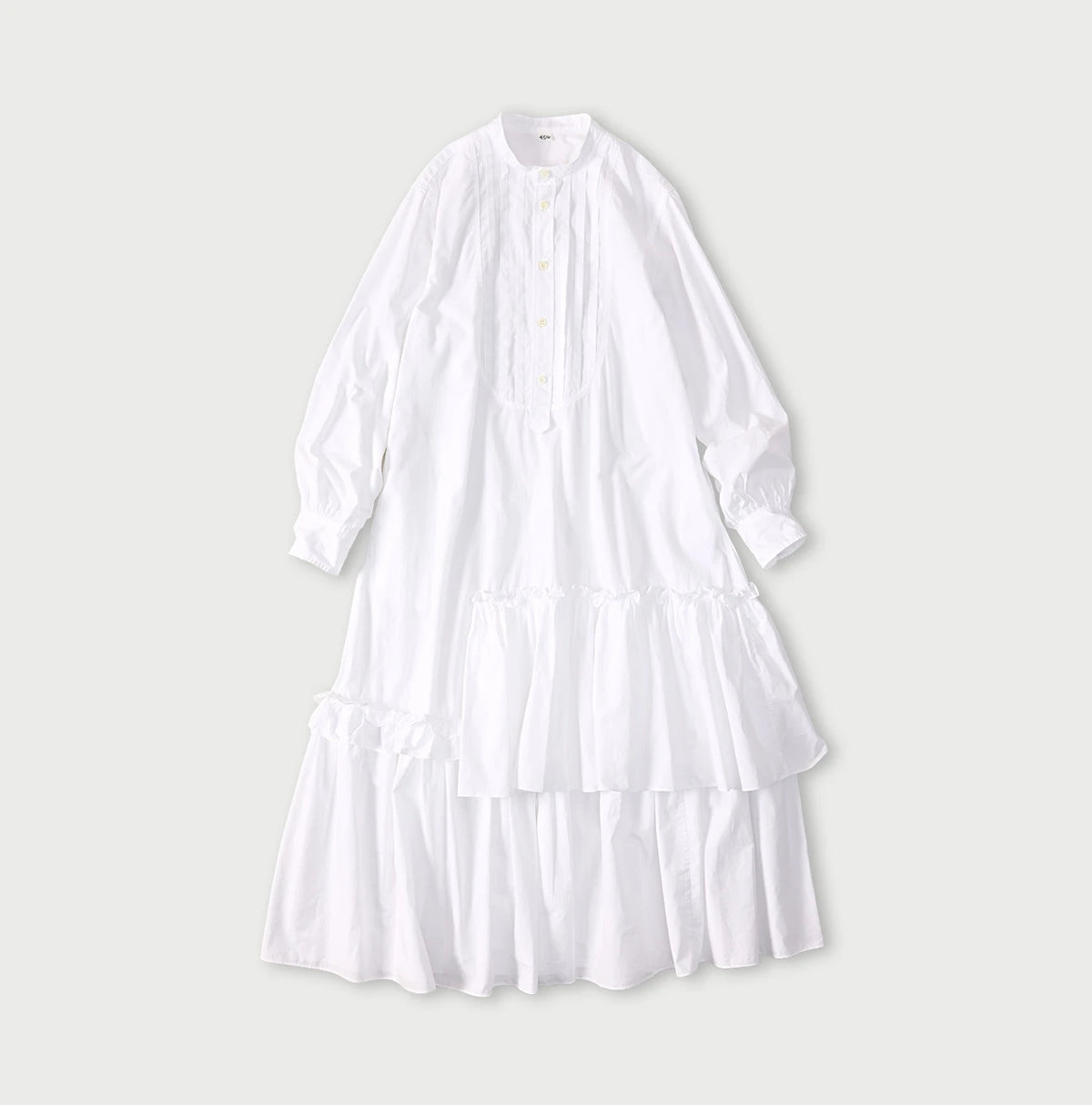 45R Broadcloth Tiered Dress