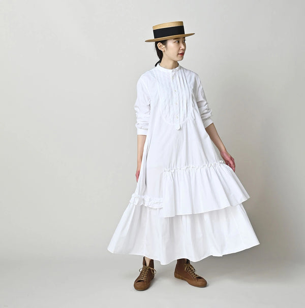 45R Broadcloth Tiered Dress