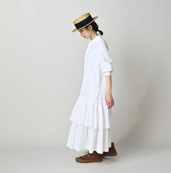 45R Broadcloth Tiered Dress